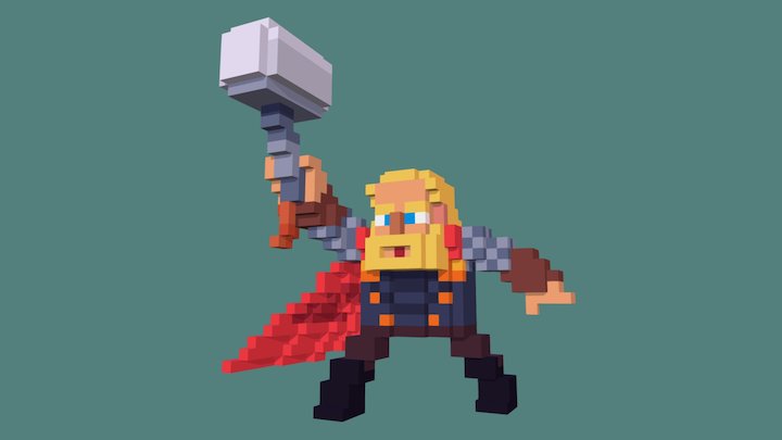 Thor 3D Model