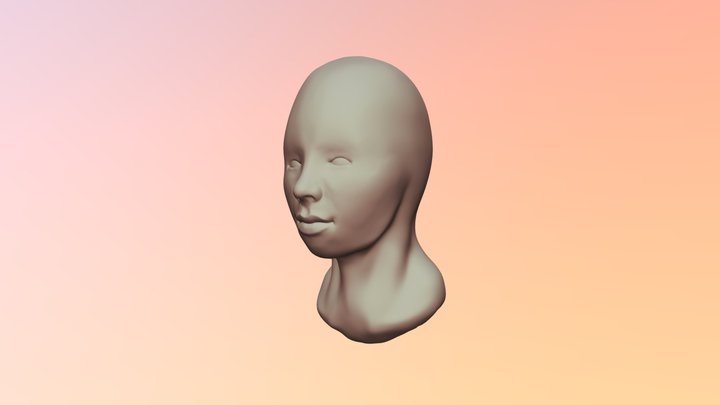 20191005 Head 02 04 3D Model