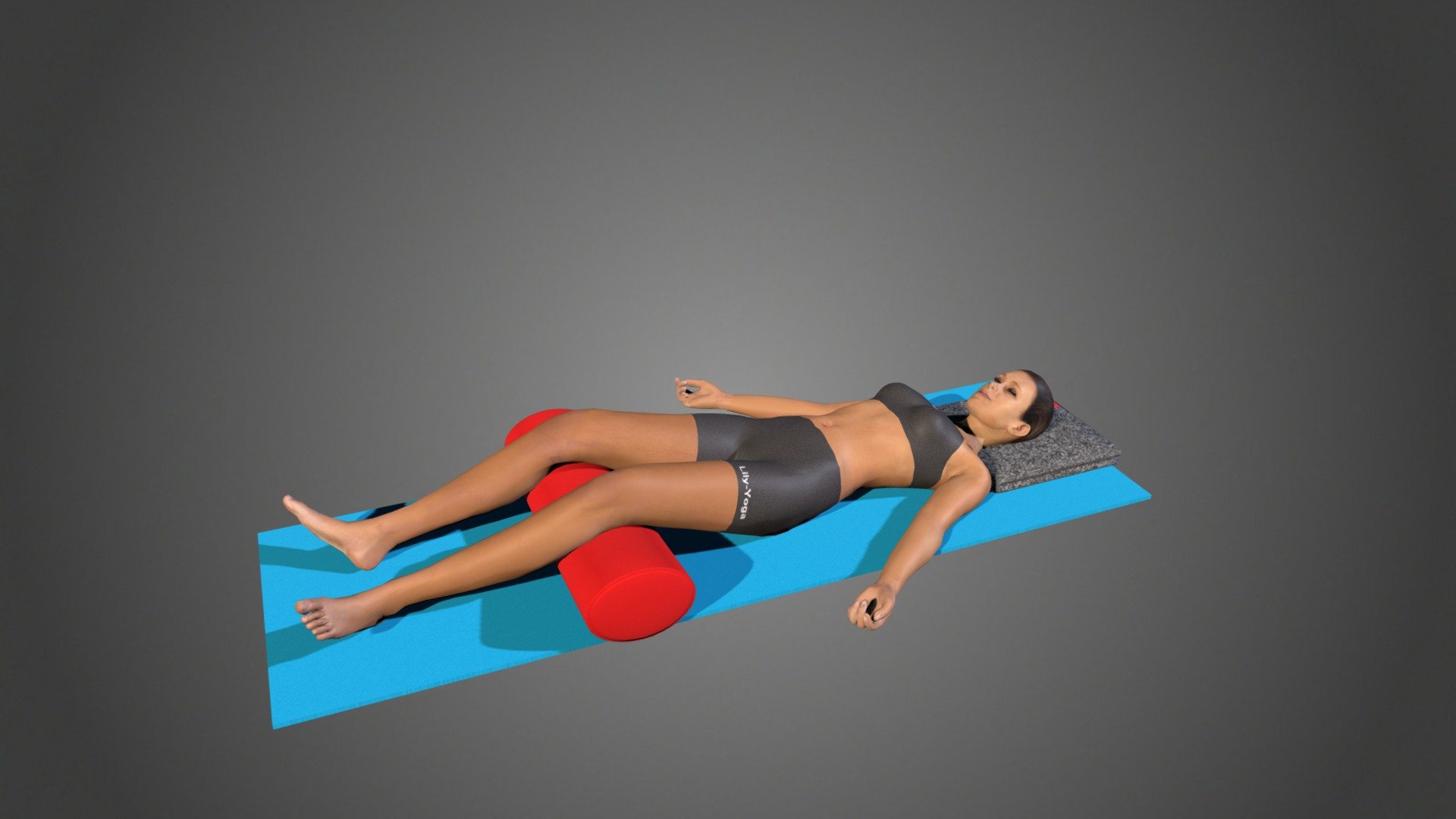 Yoga Pose Savasana