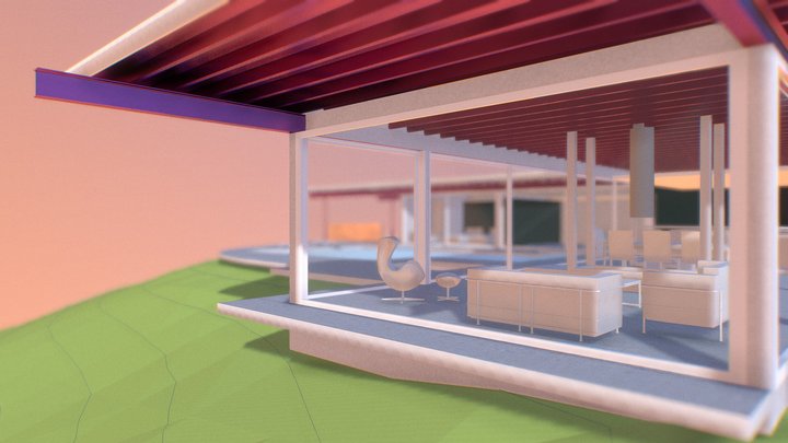 Small Residential House #3 3D Model