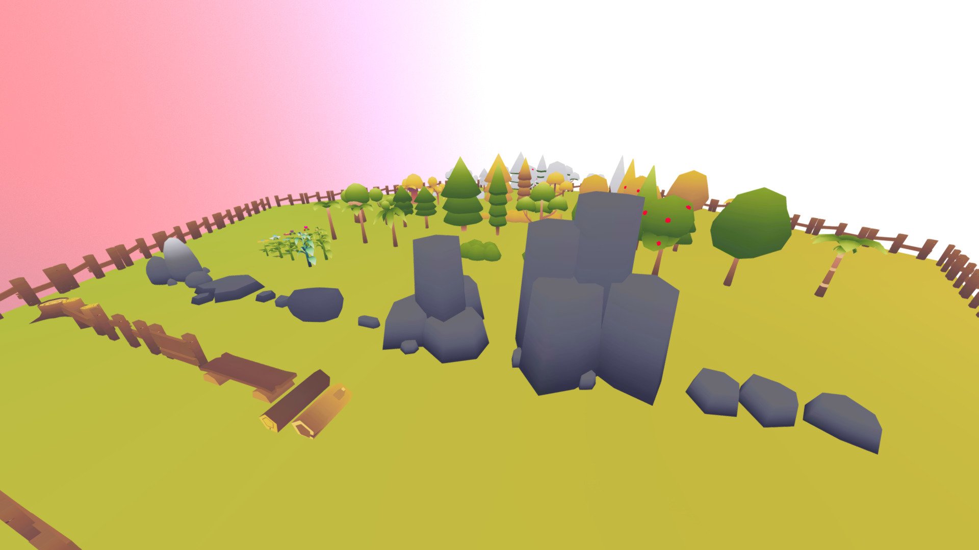 Environment low poly - Download Free 3D model by Ryan_Carlos ...