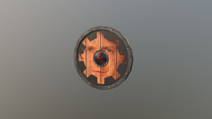 Shield of Skyrim 3D Model