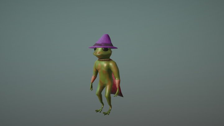 Frogman 3D Model