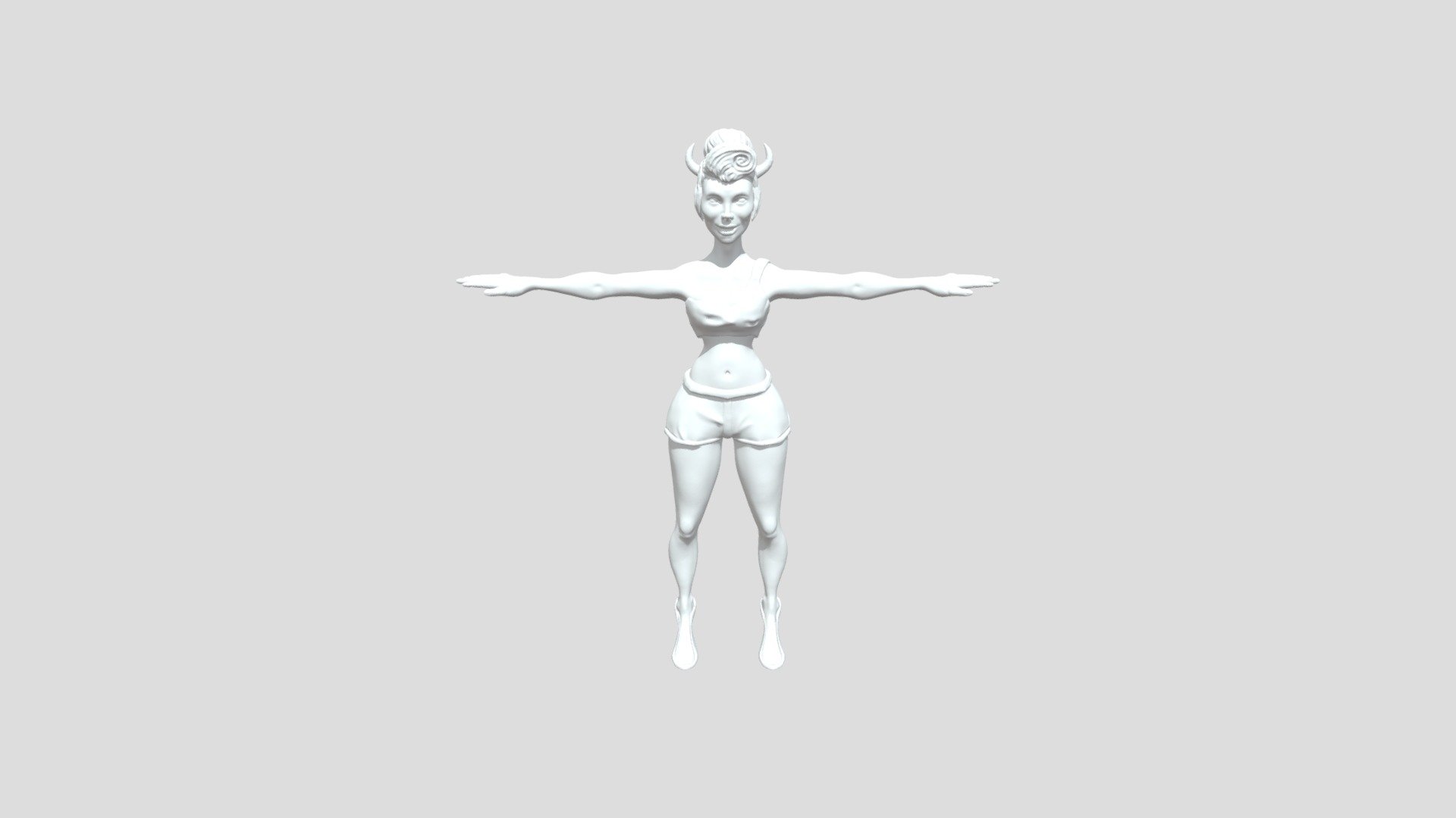 Pinup Demon Sculpt