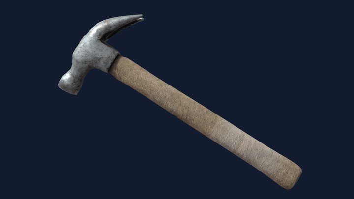 Hammer PBR 3D Model