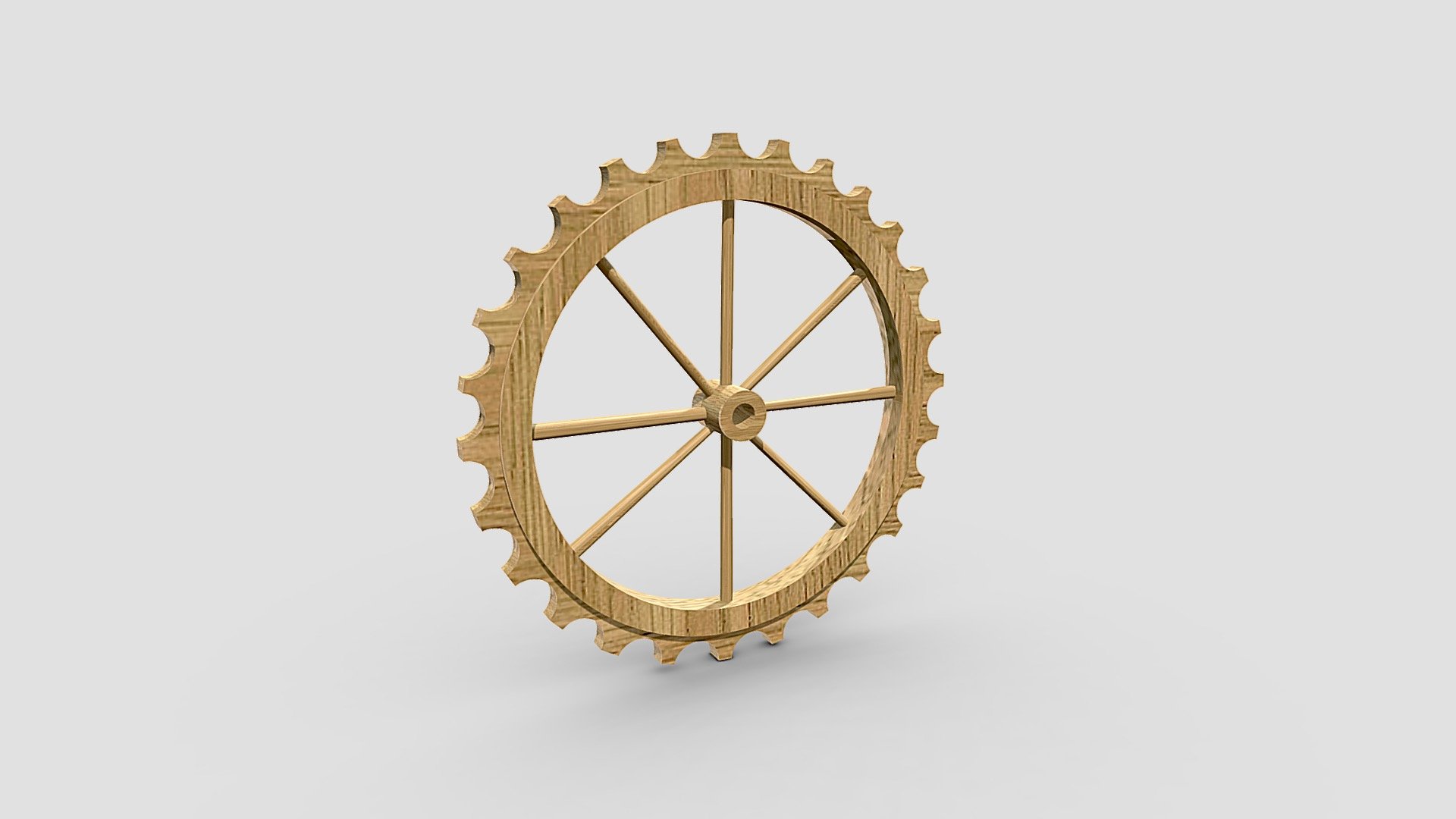 Mill wheel decorative wheel