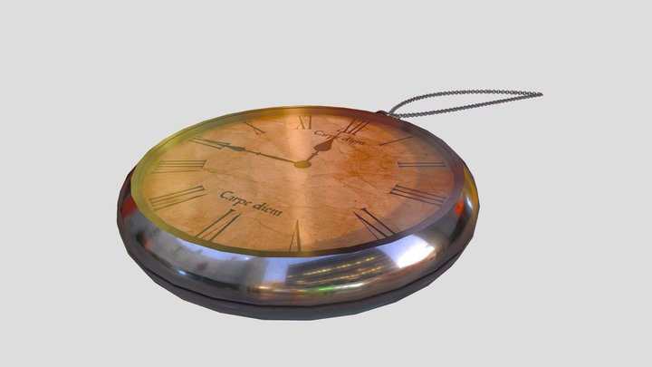 Pocket Watch, Carpe diem 3D Model