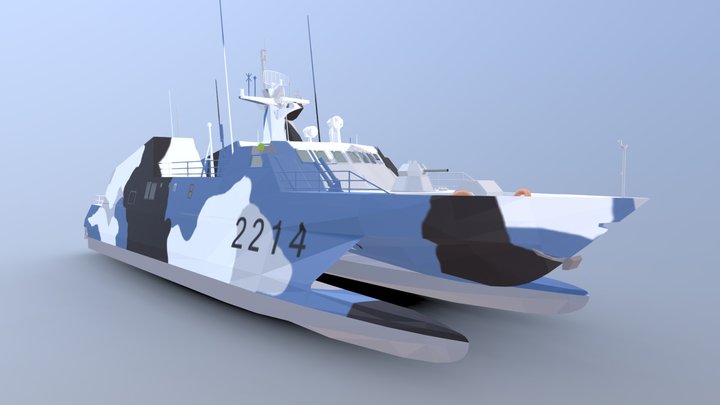 Patrol-boat 3D models - Sketchfab