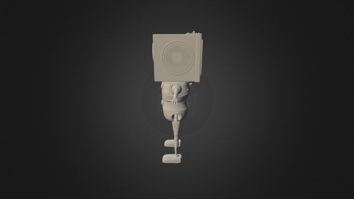 Merged Robot Sketchfab 3D Model