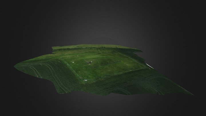 UAV survey Stoney Littleton Long Barrow 3D Model