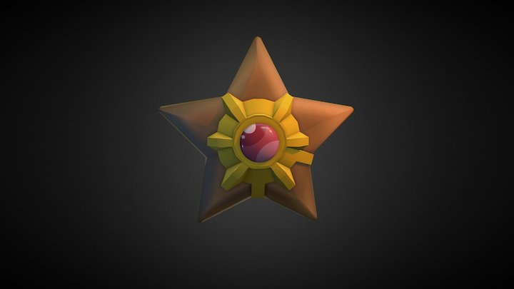 Staryu Pokemon 3D Model