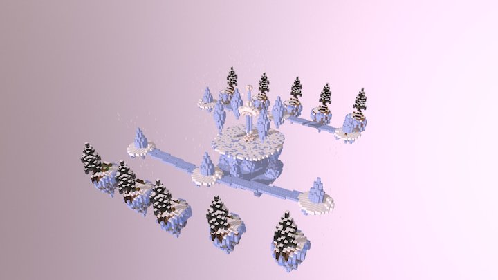 Ice- Sword 3D Model