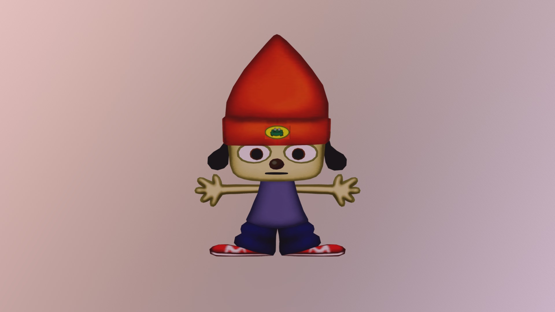 parappa the rapper 3D model ( i used blender) : r/Parappa