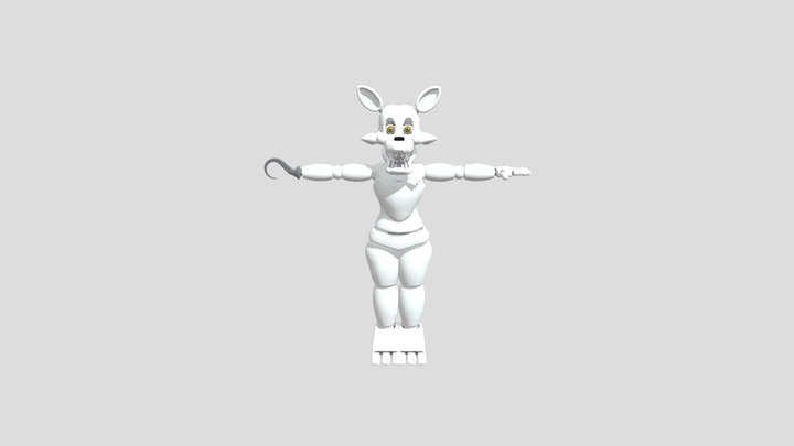 Toy Foxy 3D Model