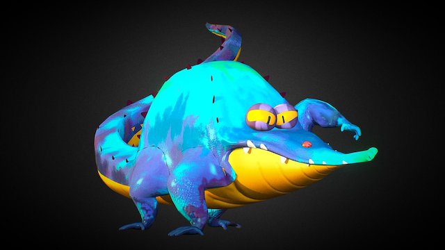 Alligator's Place 3D Model