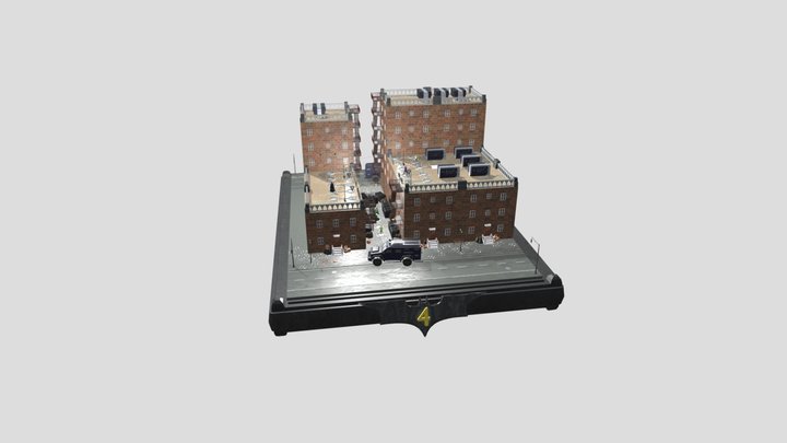 Level4 Batman Arkham City GO 3D Model