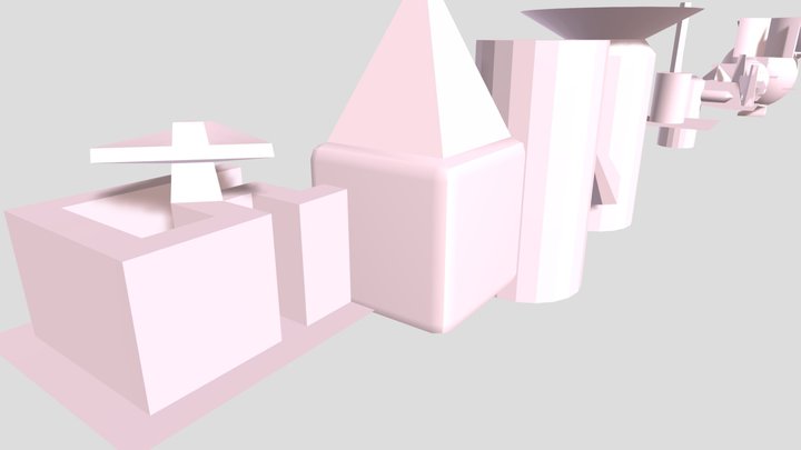 week random mesh stuff 3D Model