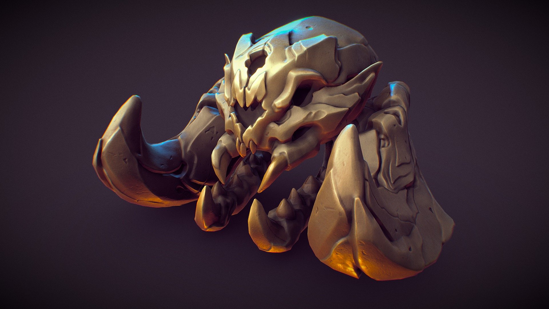 Darksiders Genesis Skull Fanart 3d Model By Lordjy Ca727c7 Sketchfab