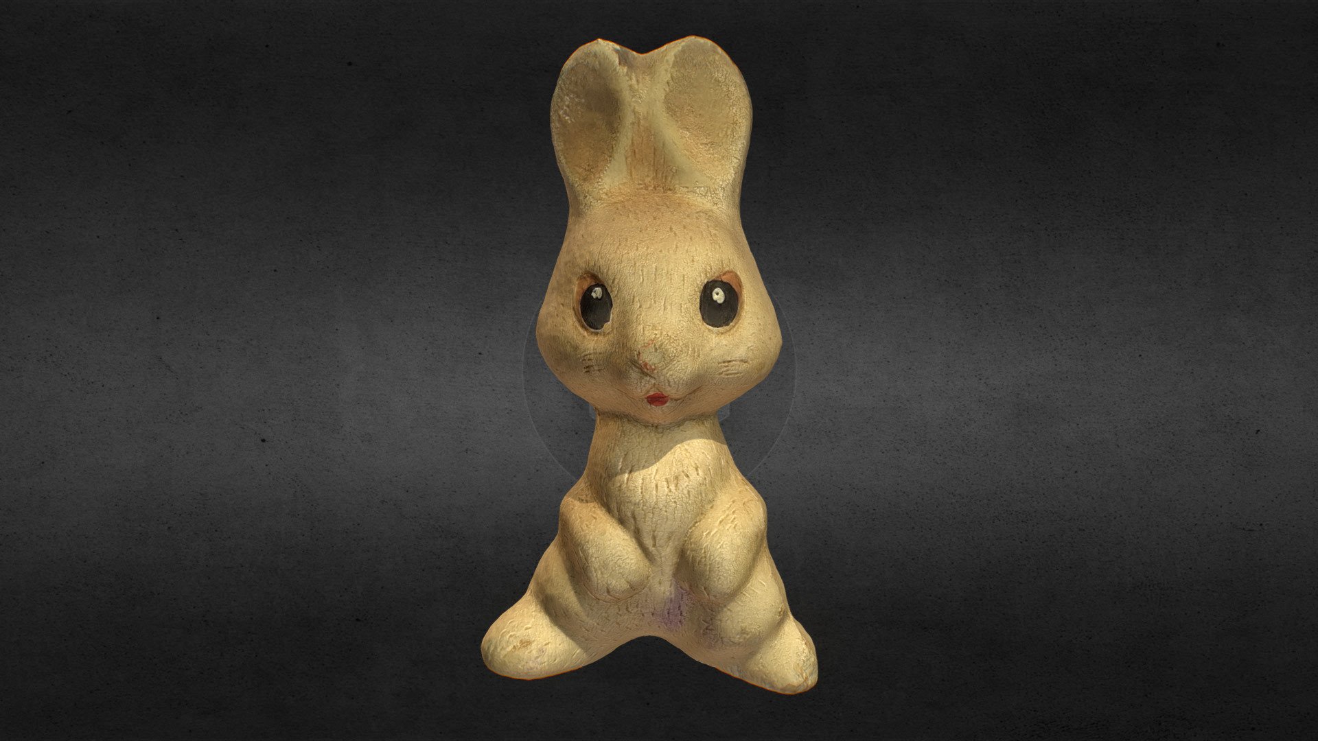 Old USSR Soviet Rubber Toy Rabbit Bunny Scan - 3D model by Skeptic ...