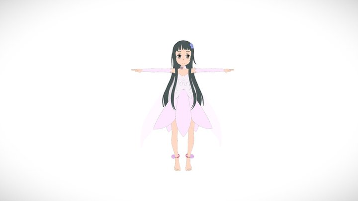 Sword Art Online - Yui (ALO ver. Pixie Avatar) 3D Model