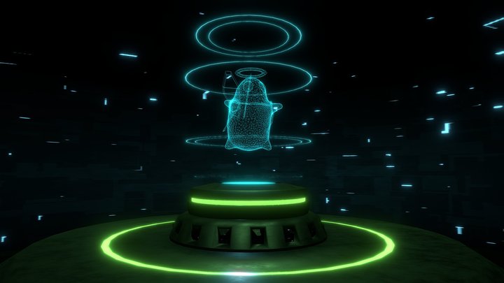Holographic Cheruba 3D Model