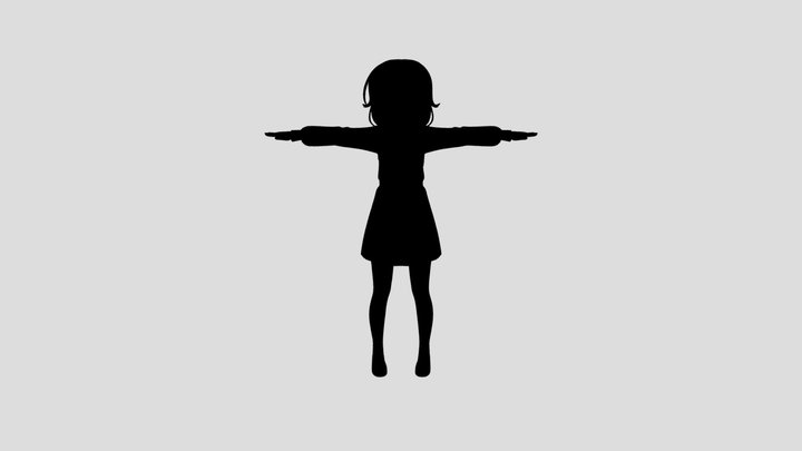 Kaoruko Moeta 3D Model