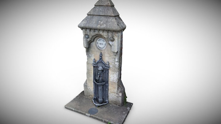 Victorian Water Well 3D Model