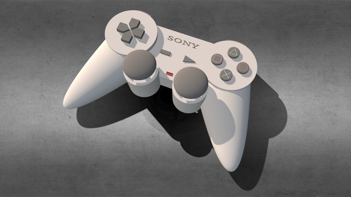 GAMEPAD PS1 3D Model