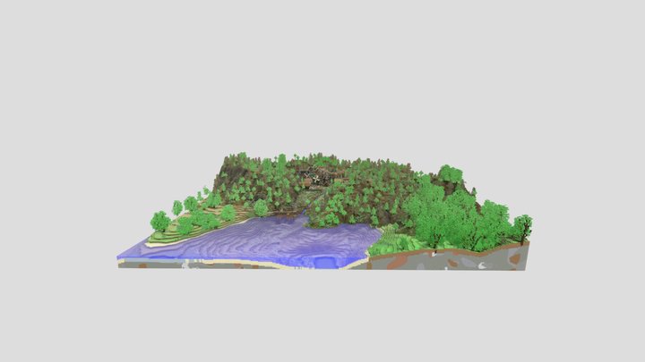 Eresia SMP - Village 3D Model
