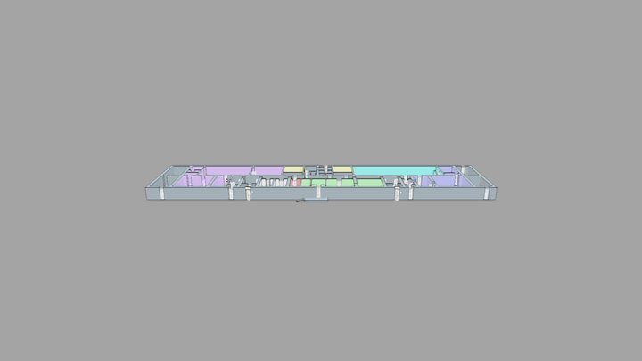 1 этаж 3D Model