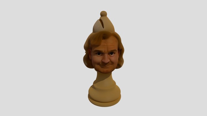chesspiece bisschop jurgen – Modelo 3D gratuito STL