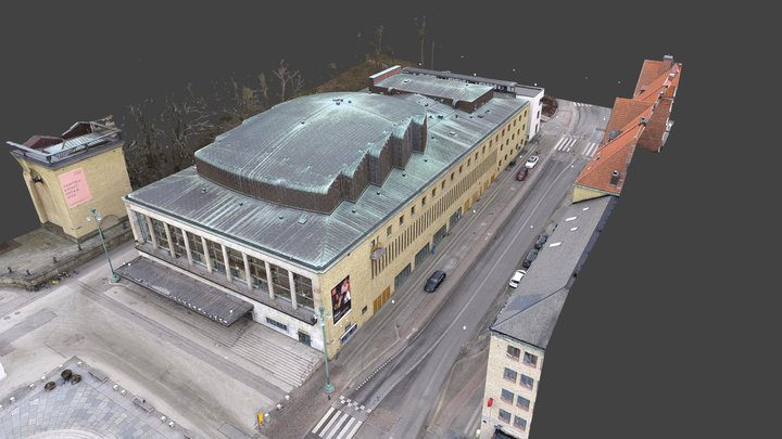 Göteborgs Konserthus_v1 3D Model