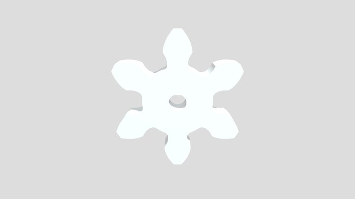 Small Gear for the Side Stepper motor 3D Model