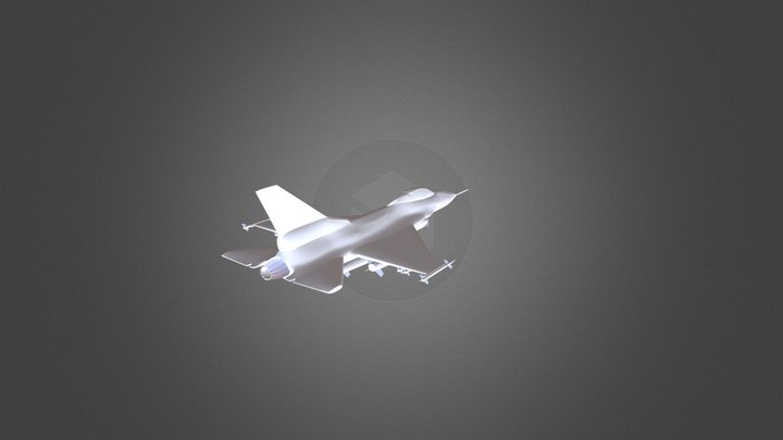 Fighter Jet 3D Model