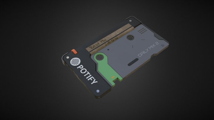 Cassette 3D Model