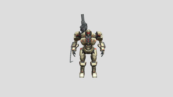 ScorpionMarauder Pacific rim Rigged rig bone fbx – Kostenloses 3D-Modell STL