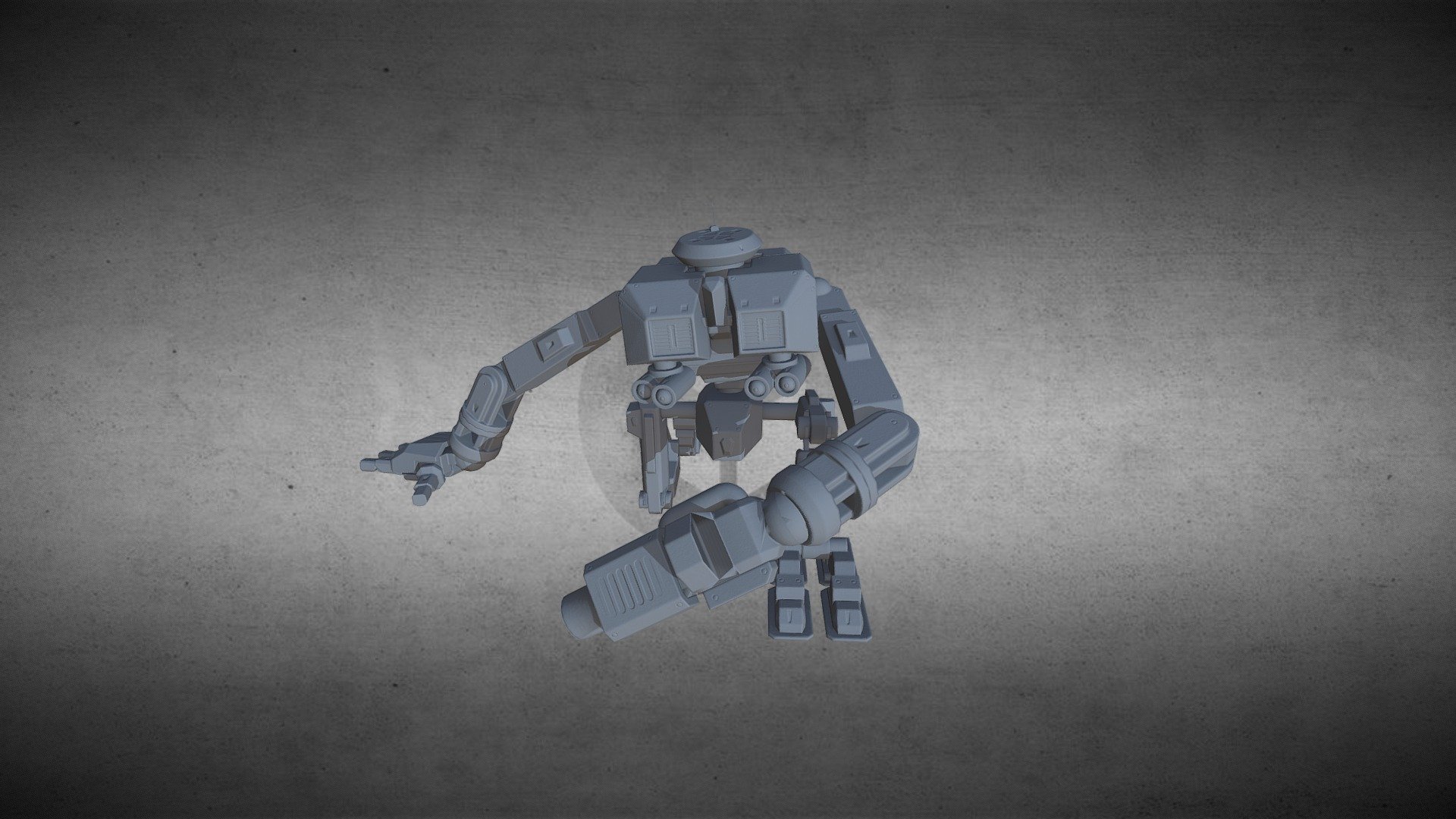 Robot_Normal_Bake - 3D model by Daan_Ravelingien [ca7a09d] - Sketchfab