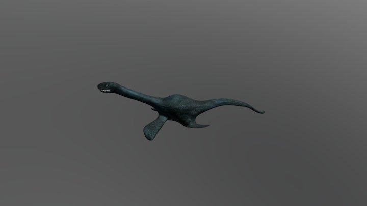 Assignment 1_Model 14_Loch Ness Monster 3D Model