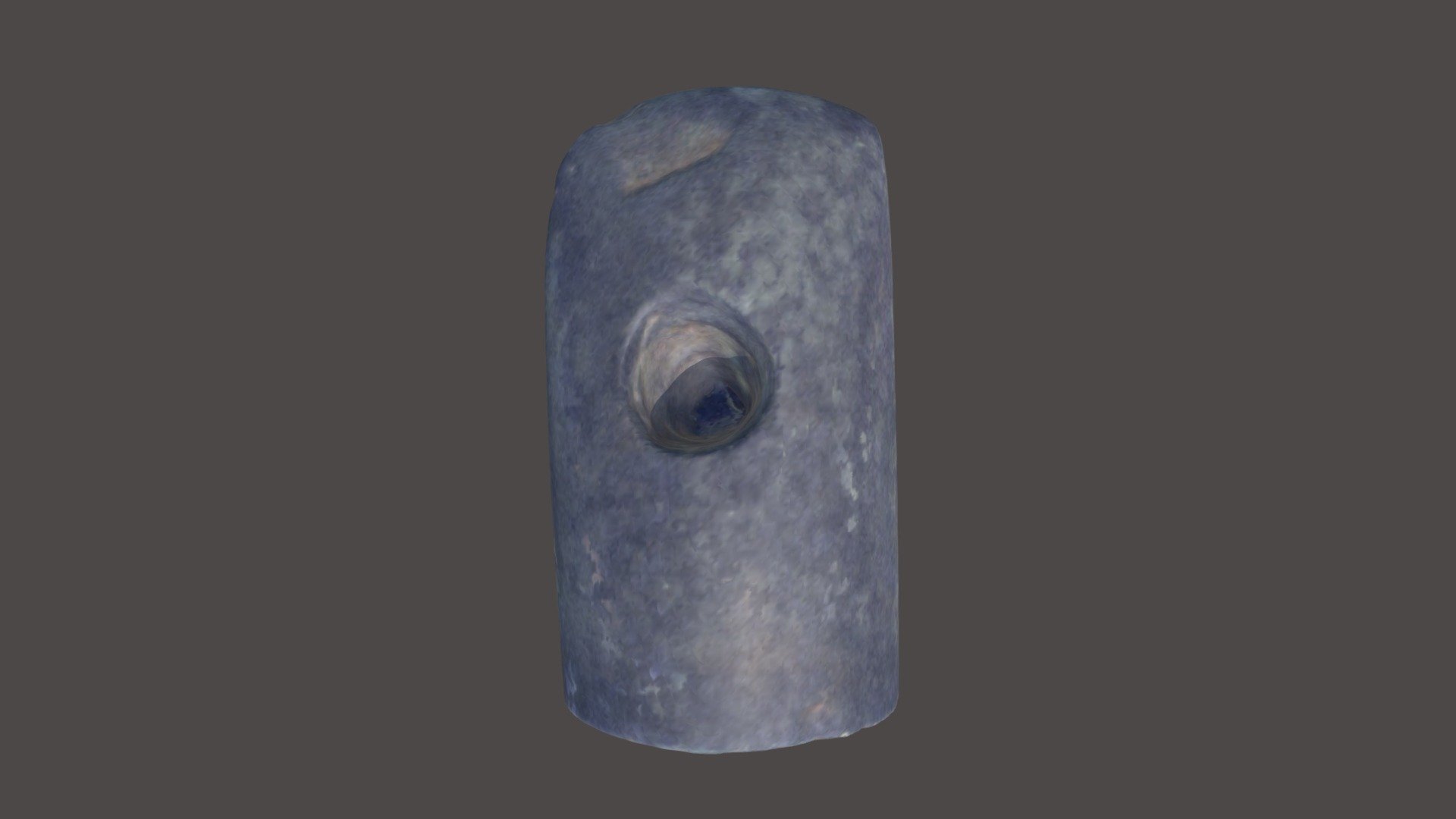 FR057, Late Archaic, Drilled Hematite