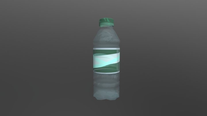 Parkinson's Water Bottle 3D Model