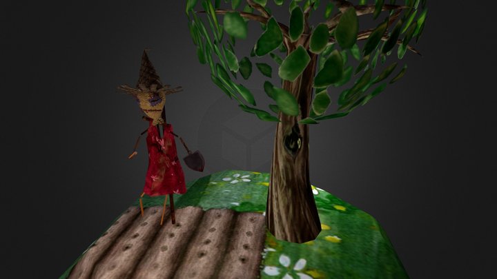 scarecrow.blend 3D Model