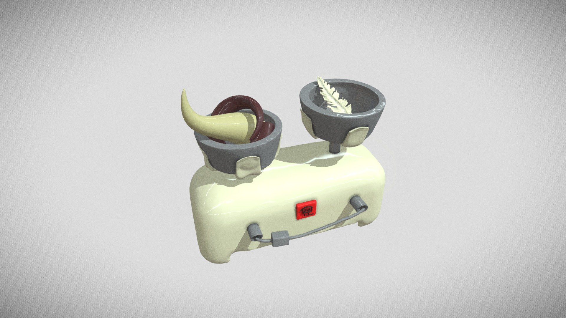 SculptJanuary-Day15: Heavy Horns