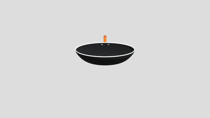3D model of a pan.. 3D Model