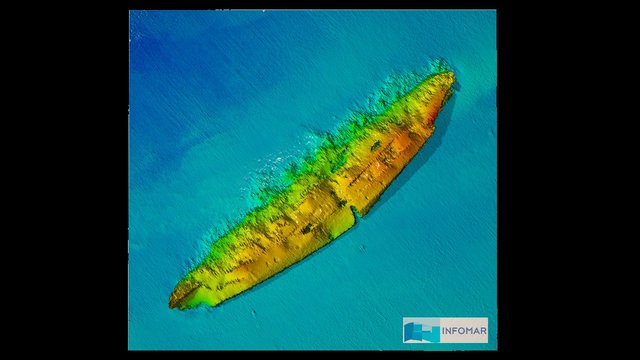 Lusitania Wreckage Scan 3D Model