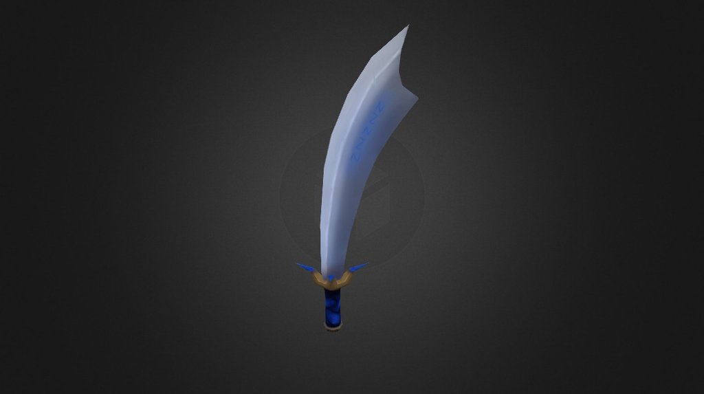 Scimitar Handpaint