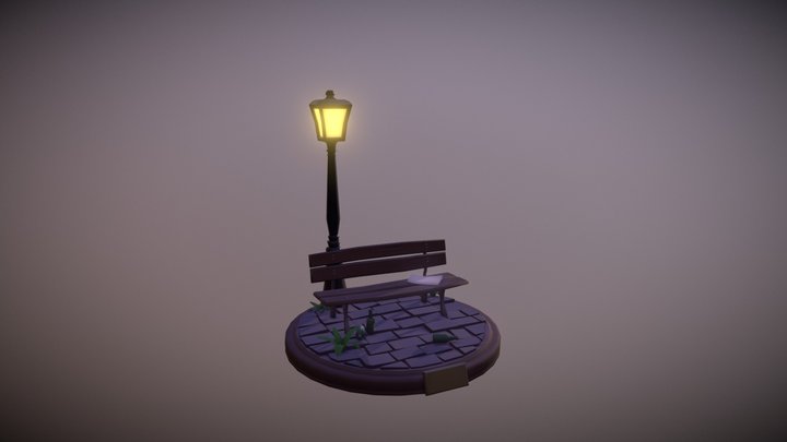 TheBench 3D Model