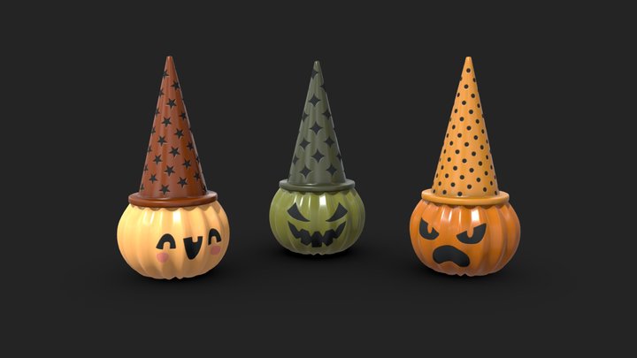 Pumpkins – Free 3D Model STL