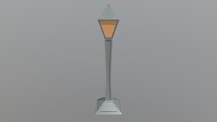 Lamp Post 3D Model