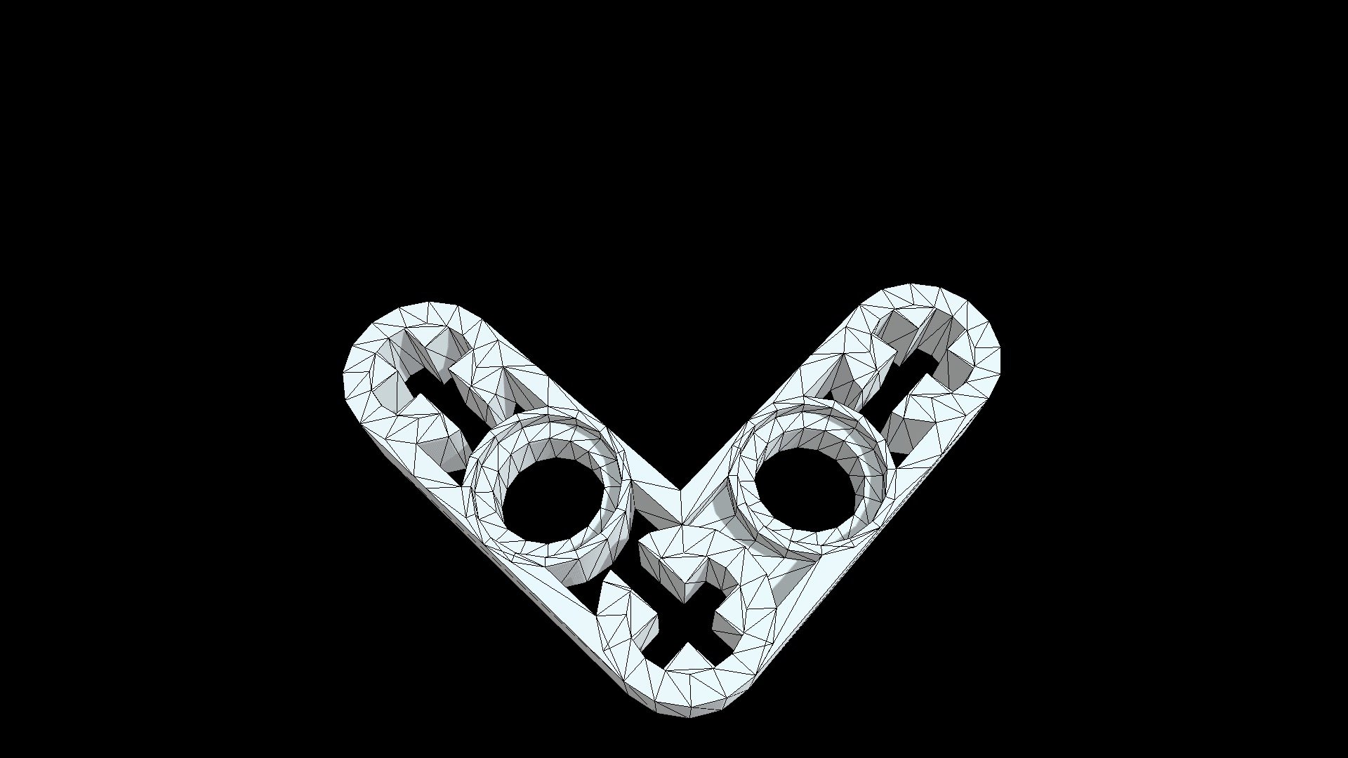 Liftarm Modified Bent Thin L-Shape 3 x 3
