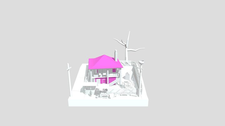 Diorama-Grandma's house update 3D Model